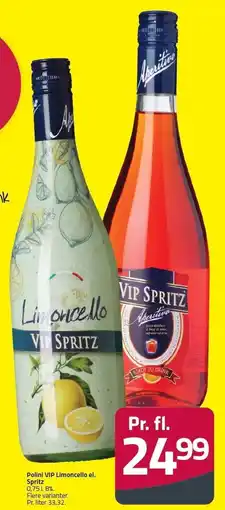 Fleggaard Polini VIP Limoncello el. Spritz tilbud
