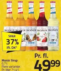 Fleggaard Monin Sirup tilbud