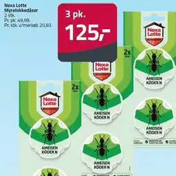 Fleggaard Nexa Lotte Myrelokkedåser tilbud