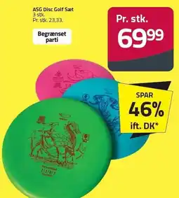 Fleggaard ASG Disc Golf Sæt tilbud