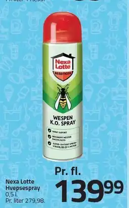 Fleggaard Nexa Lotte Hvepsespray tilbud