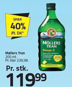 Fleggaard Møllers Tran tilbud