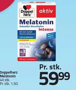 Fleggaard Doppelherz Melatonin tilbud