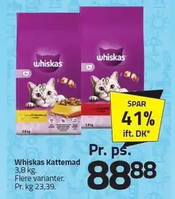 Fleggaard Whiskas Kattemad tilbud