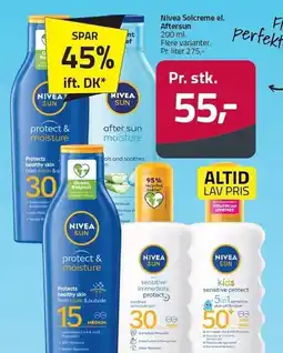 Fleggaard Nivea Solcreme el. Aftersun tilbud