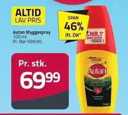 Fleggaard Autan Myggespray tilbud