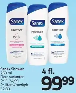 Fleggaard Sanex Shower tilbud