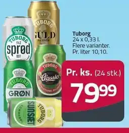 Fleggaard Tuborg tilbud
