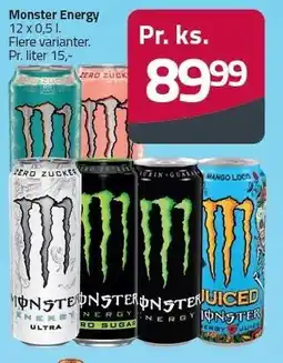 Fleggaard Monster Energy tilbud