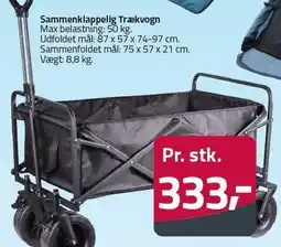 Fleggaard Sammenklappelig Trækvogn tilbud