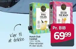 Fleggaard Punch Club Cocktail tilbud