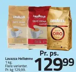 Fleggaard Lavazza Helbønne tilbud