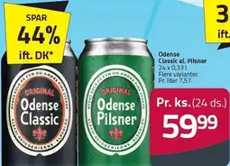 Fleggaard Odense Classic el. Pilsner tilbud