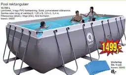Harald Nyborg Pool rektangulær tilbud