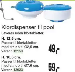 Harald Nyborg Klordispenser til pool tilbud