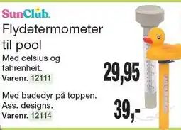 Harald Nyborg Flydetermometer til pool tilbud