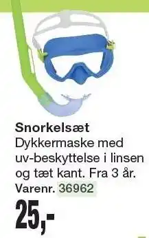 Harald Nyborg Snorkelsæt tilbud