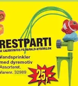 Harald Nyborg Vandsprinkler med dyremotiv tilbud