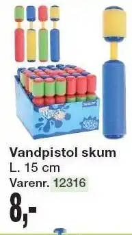 Harald Nyborg Vandpistol skum tilbud