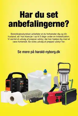 Harald Nyborg Har du set anbefalingerne? tilbud