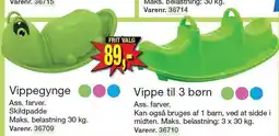 Harald Nyborg Vippegynge eller Vippe til 3 børn tilbud