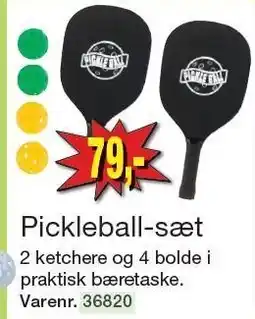 Harald Nyborg Pickleball-sæt tilbud