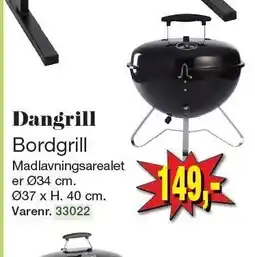 Harald Nyborg Dangrill Bordgrill tilbud