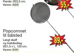 Harald Nyborg Popcornnet til bålsted tilbud