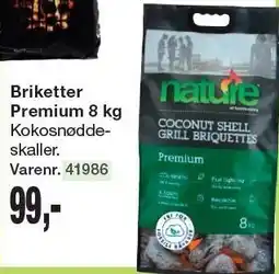 Harald Nyborg Briketter Premium 8 kg tilbud