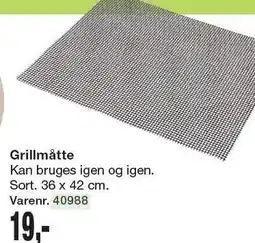 Harald Nyborg Grillmåtte tilbud