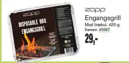 Harald Nyborg Zapp Engangsgrill tilbud