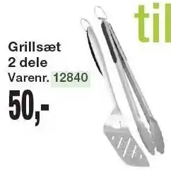 Harald Nyborg Grillsæt 2 dele tilbud