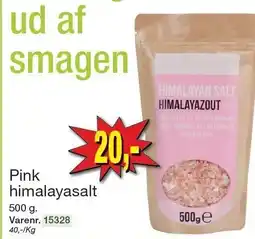 Harald Nyborg Pink himalayasalt tilbud