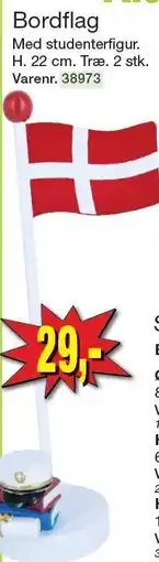 Harald Nyborg Bordflag tilbud