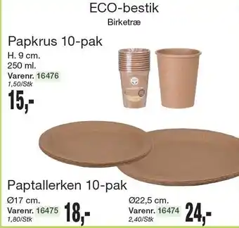 Harald Nyborg ECO-bestik tilbud