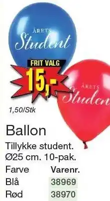 Harald Nyborg Ballon tilbud