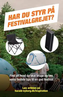 Harald Nyborg HAR DU STYR PÅ FESTIVALGREJET? tilbud