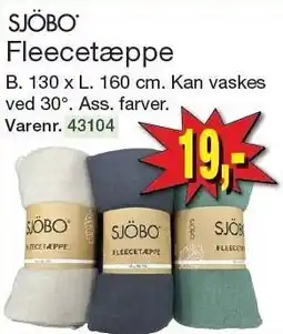 Harald Nyborg Fleecetæppe tilbud
