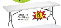 Harald Nyborg Foldebord tilbud