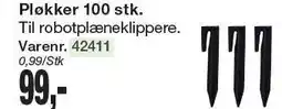 Harald Nyborg Pløkker 100 stk tilbud