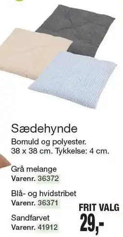 Harald Nyborg Sædehynde tilbud
