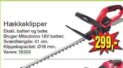 Harald Nyborg Hækkeklipper tilbud
