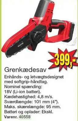 Harald Nyborg Grenkædesav tilbud