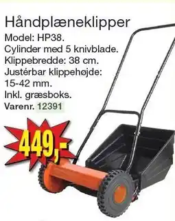 Harald Nyborg Håndplæneklipper tilbud