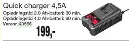 Harald Nyborg Quick charger 4,5A tilbud