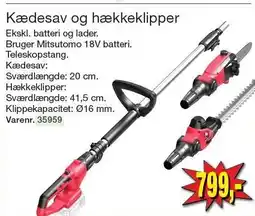 Harald Nyborg Kædesav og hækkeklipper tilbud