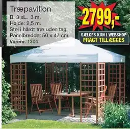Harald Nyborg Træpavillon tilbud