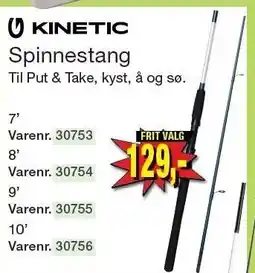 Harald Nyborg Spinnestang tilbud