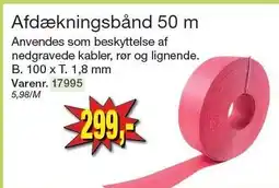 Harald Nyborg Afdækningsbånd 50 m tilbud