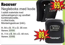 Harald Nyborg Nøgleboks med kode tilbud